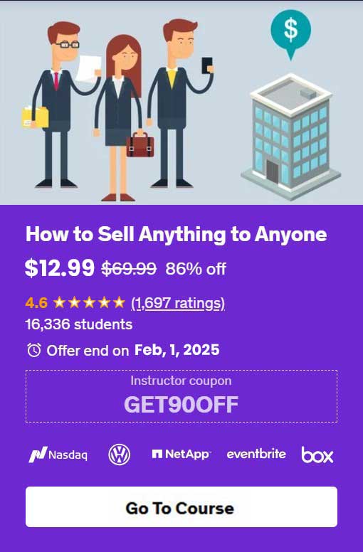 How to Sell Anything to Anyone